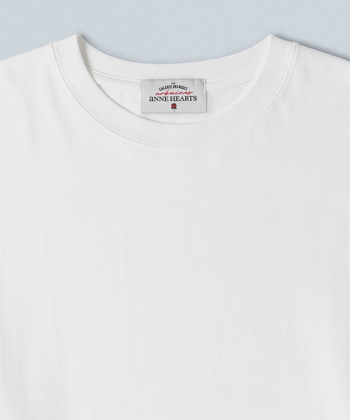 앤하츠(ANNEHEARTS) Essential Cotton Tee_IVORY