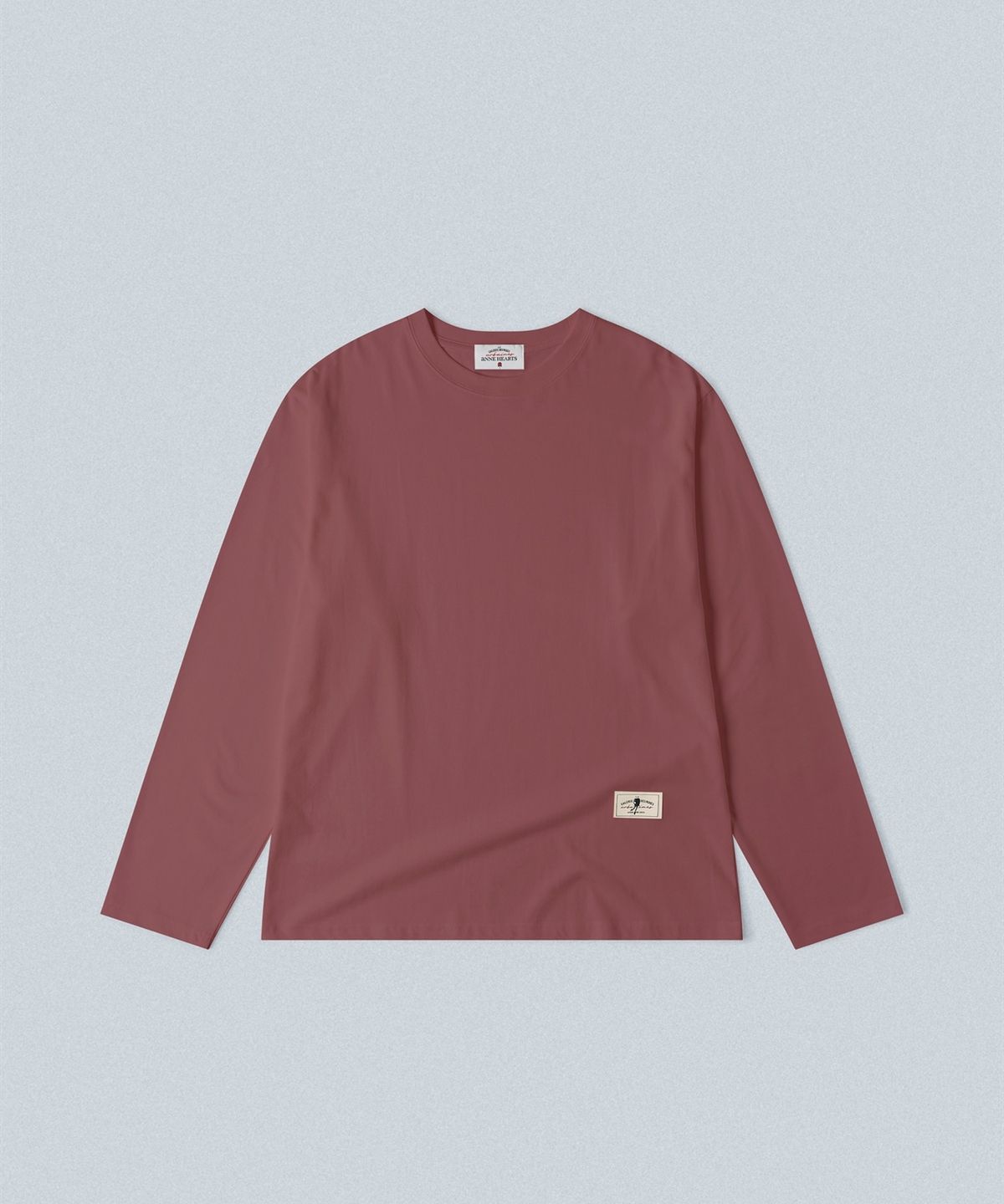 앤하츠(ANNEHEARTS) Essential Cotton Tee_BRICK