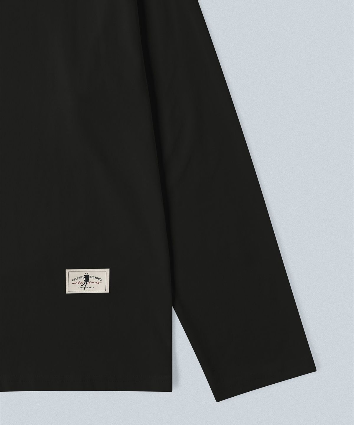 앤하츠(ANNEHEARTS) Essential Cotton Tee_BLACK