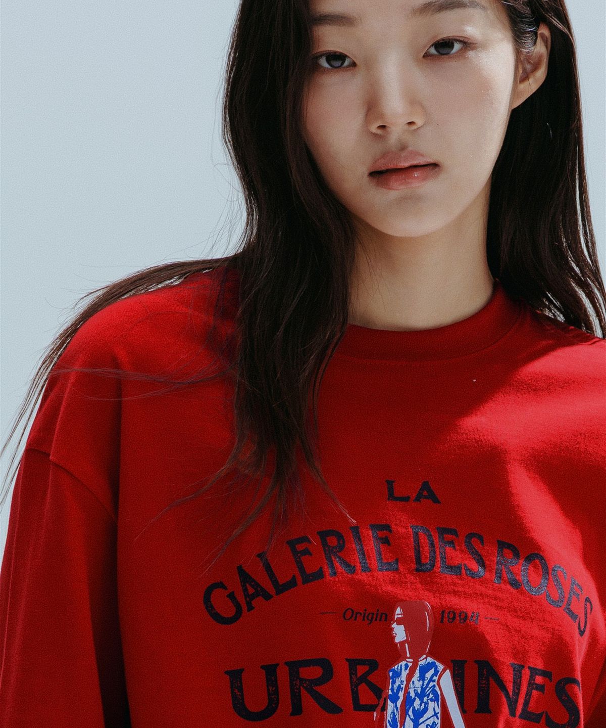 앤하츠(ANNEHEARTS) French Muse Artwork Long Sleeve_RED