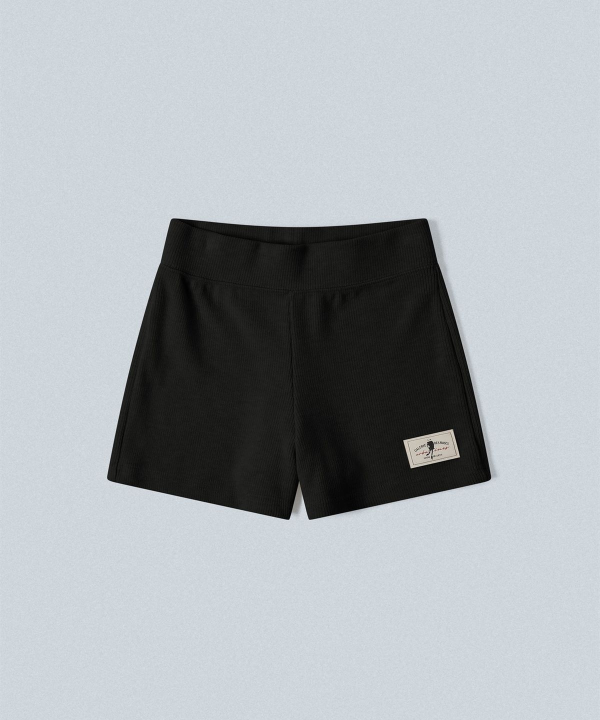 앤하츠(ANNEHEARTS) Soft Knit Easy Short Pants_BLACK