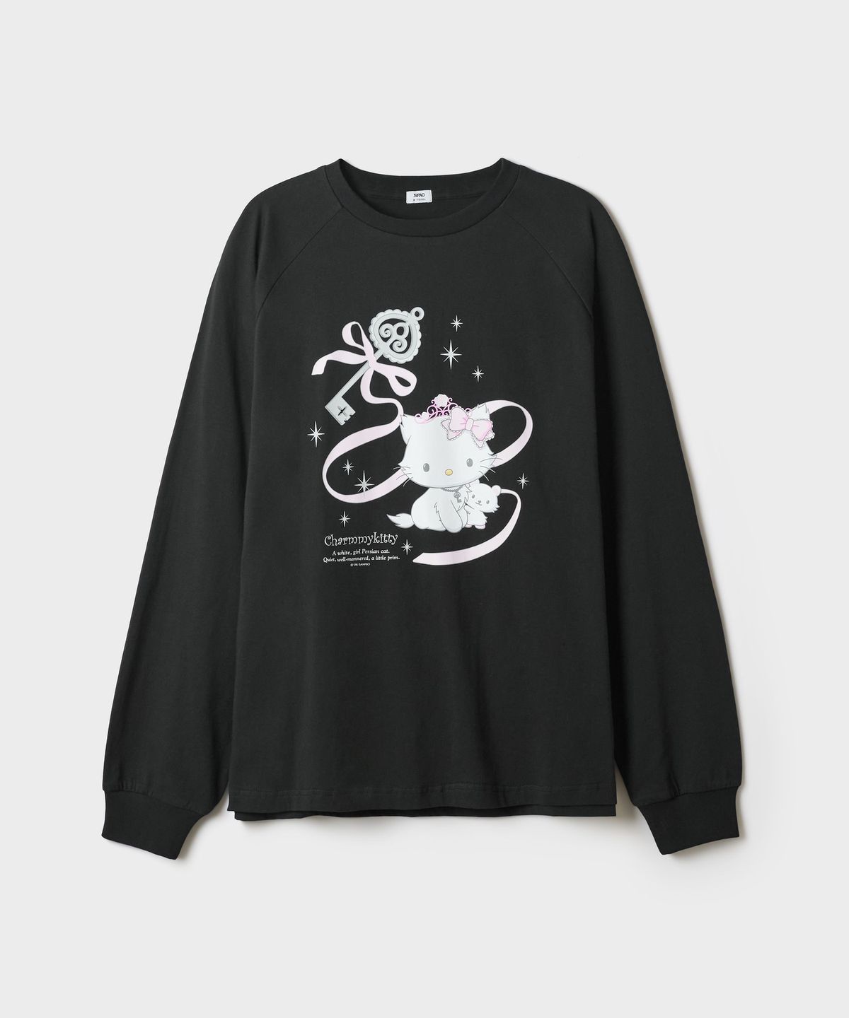 스파오(SPAO) [챠미키티] 긴팔티(Black)_SPLAG49U08
