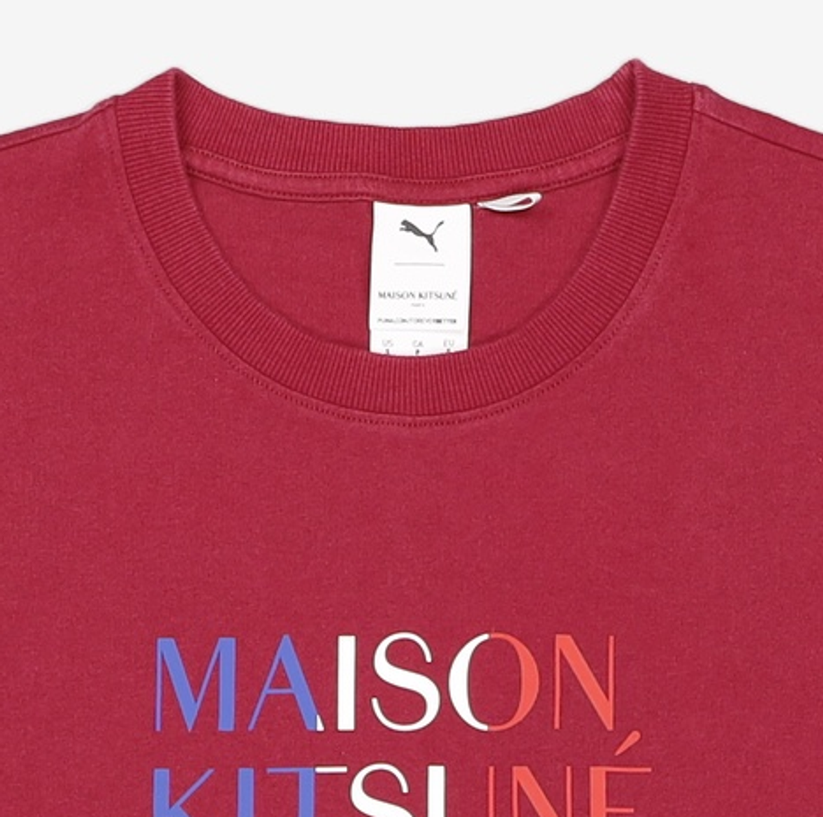 푸마 x 메종키츠네(PUMA x MAISON KITSUNE) 반소매 티셔츠 S