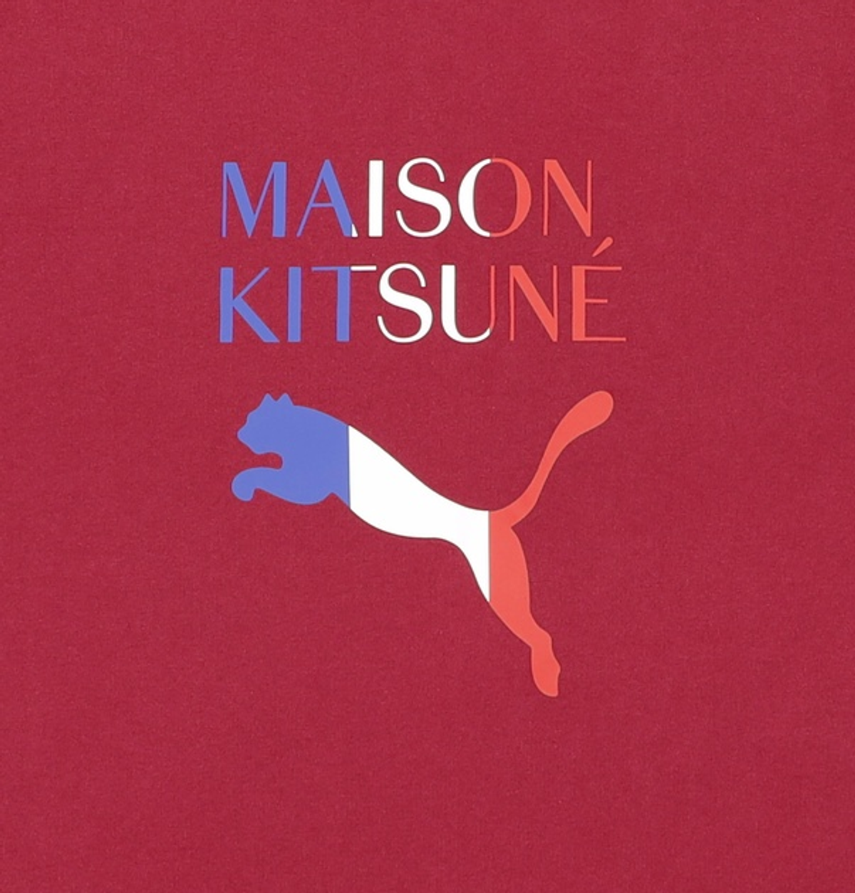 푸마 x 메종키츠네(PUMA x MAISON KITSUNE) 반소매 티셔츠 S