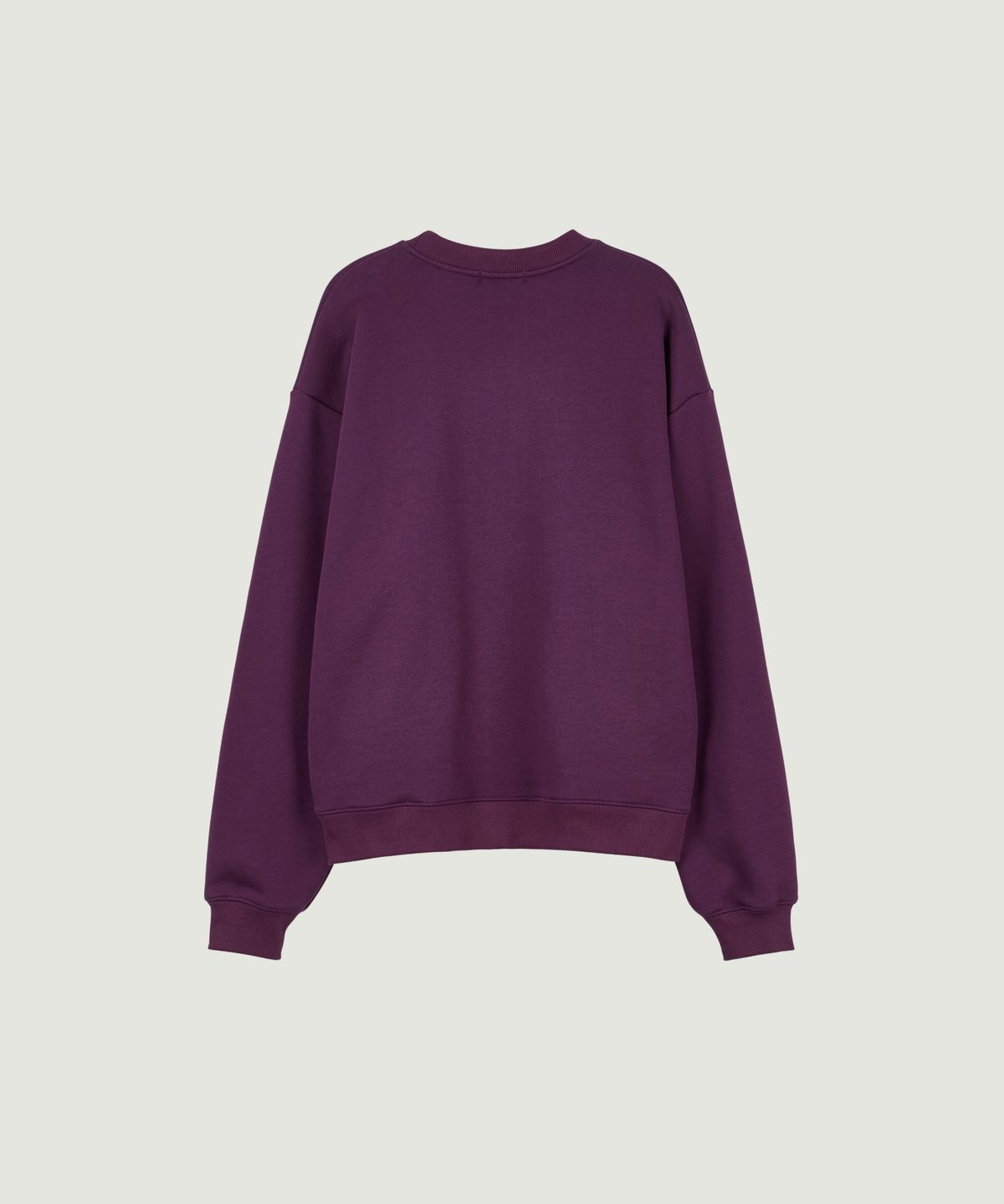 그로브(GROVE) GRVR COLLEGE SWEATSHIRT (PLUM)