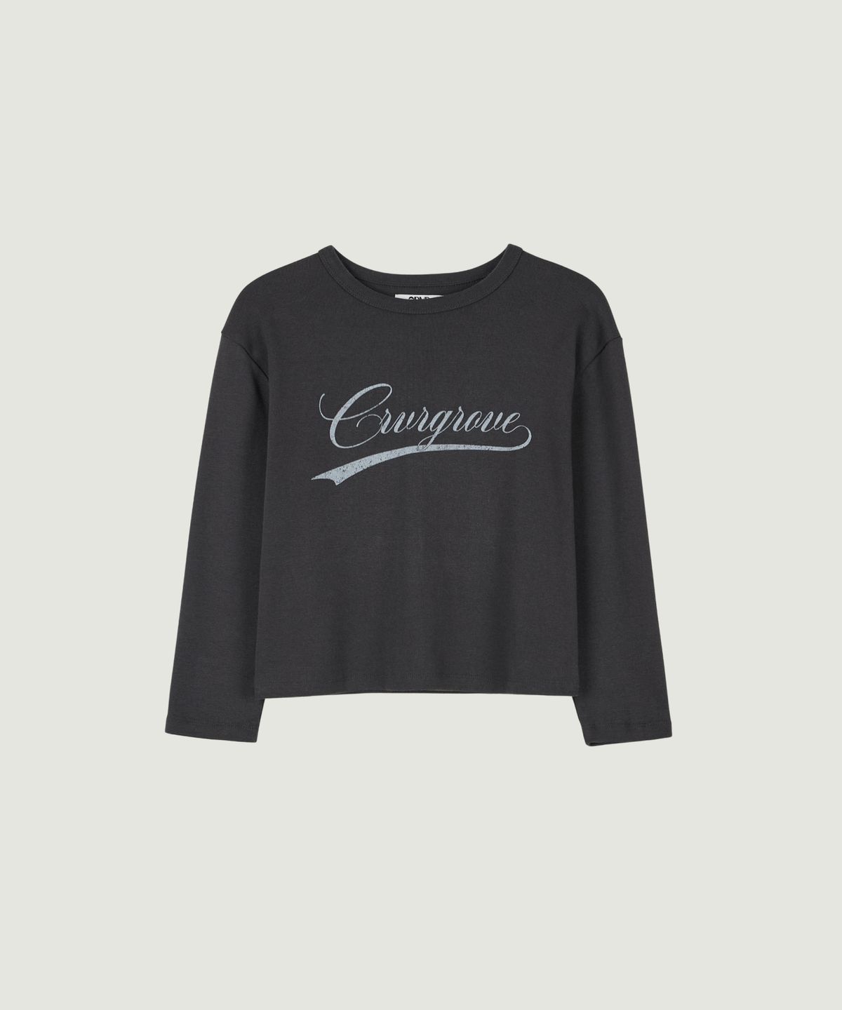 그로브(GROVE) LOUNA 3/4 T-SHIRT (CHARCOAL)