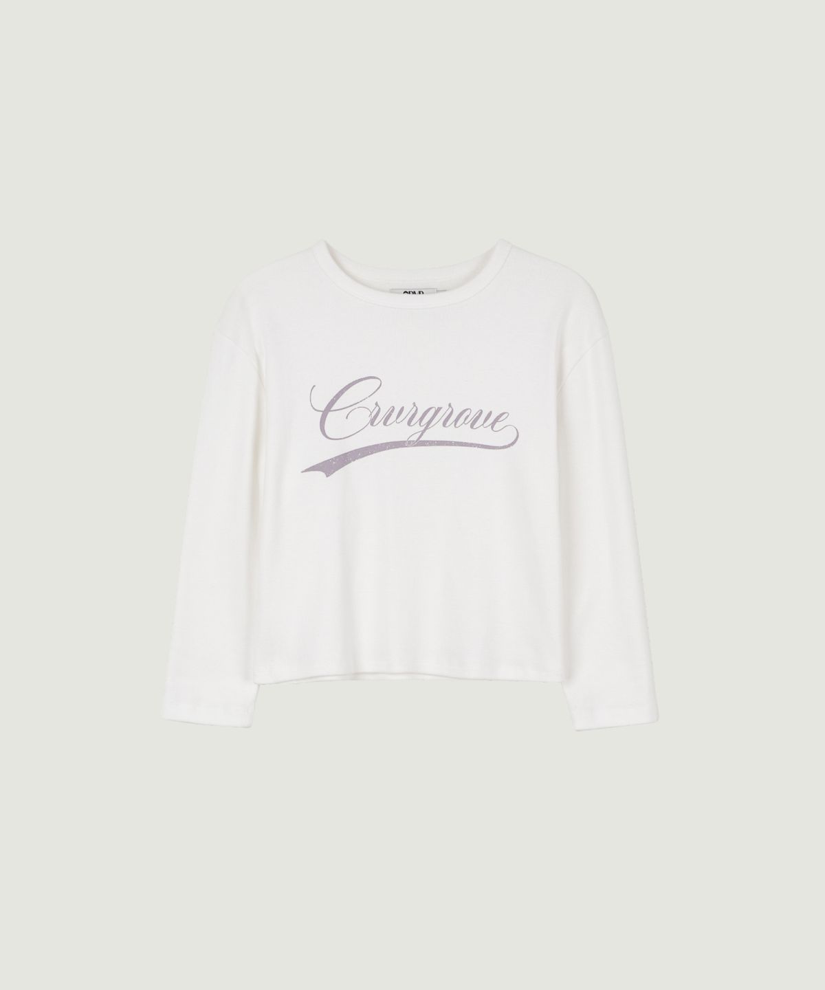 그로브(GROVE) LOUNA 3/4 T-SHIRT (WHITE)