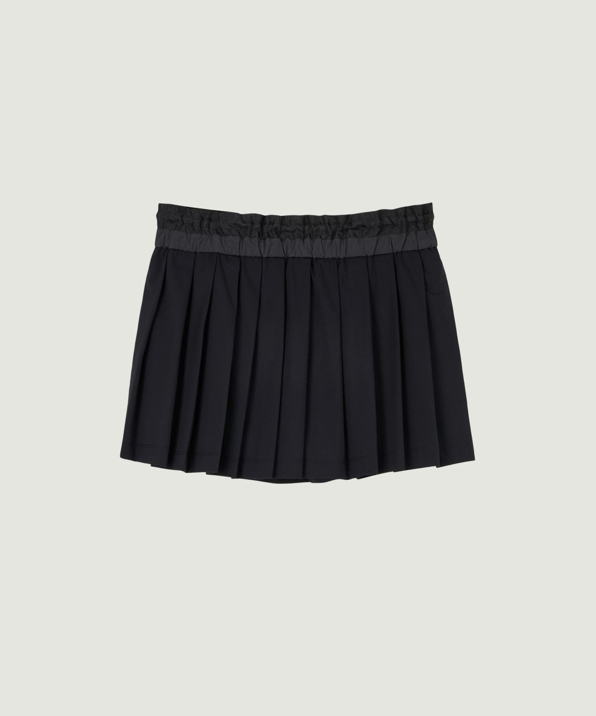 그로브(GROVE) CONNIE PLEATS SKIRT (BLACK)