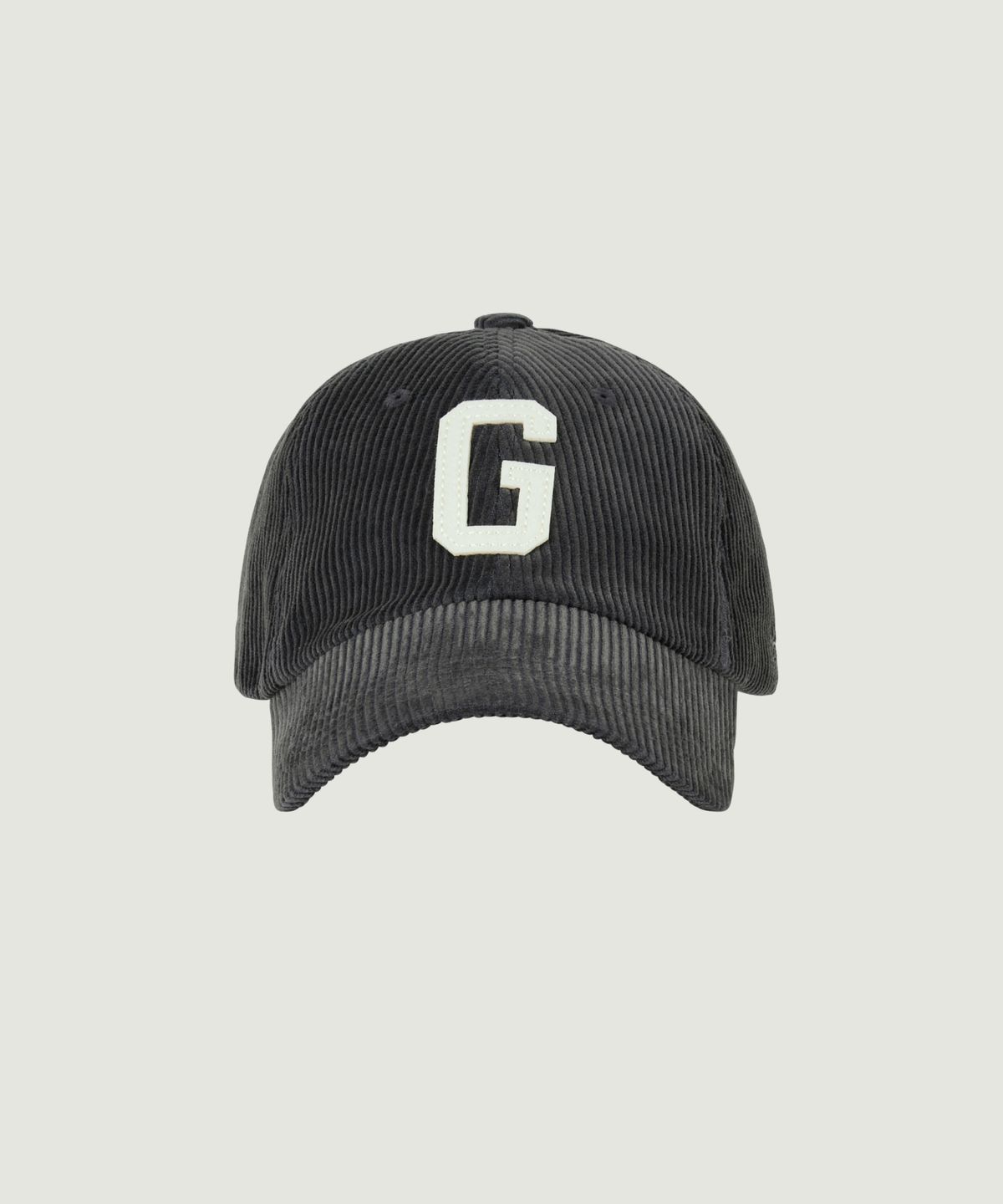 그로브(GROVE) GRVR CORDUROY BALL CAP (CHARCOAL)