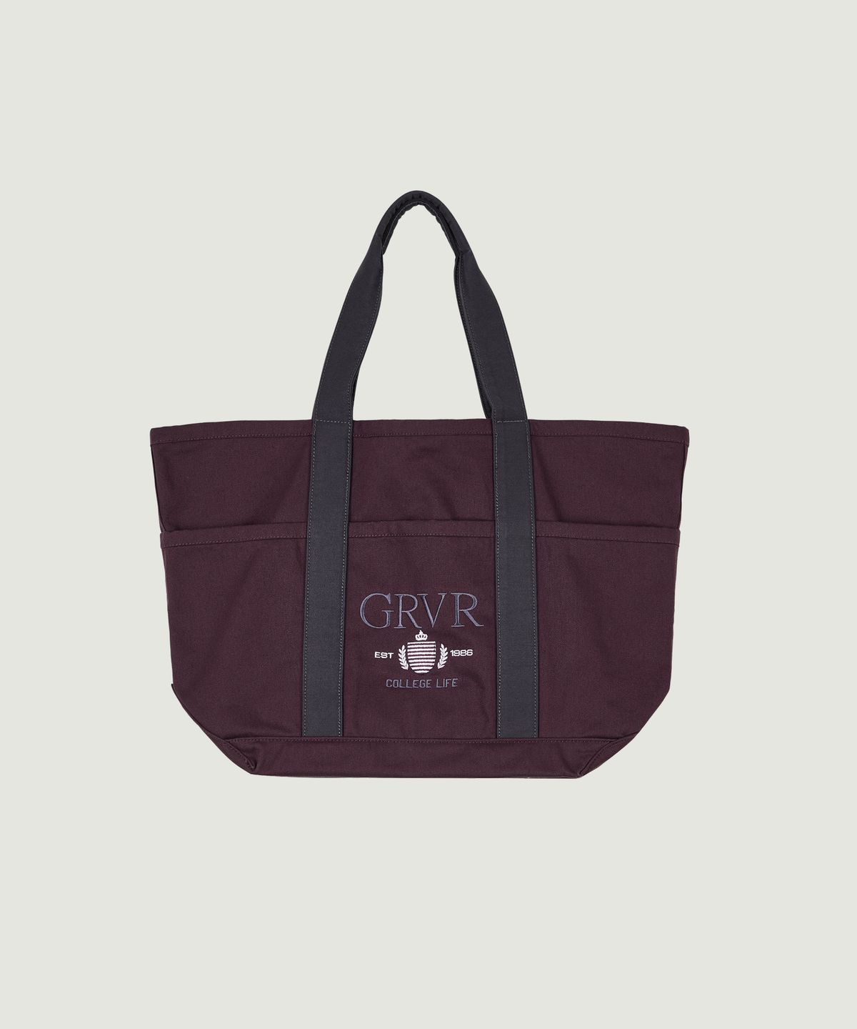 그로브(GROVE) 26FW GRVR COLLEGE BAG (PLUM)