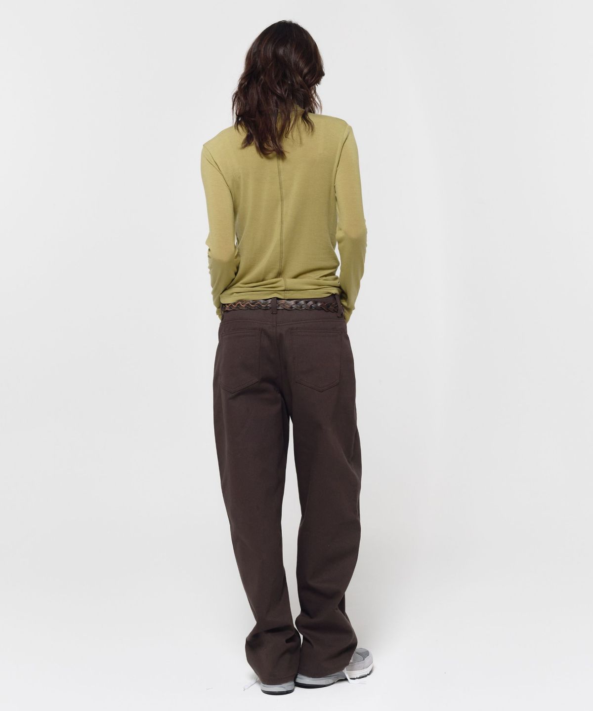 지비에이치 어패럴(GBH APPAREL) TURTLE NECK SLIM TOP / OLIVE