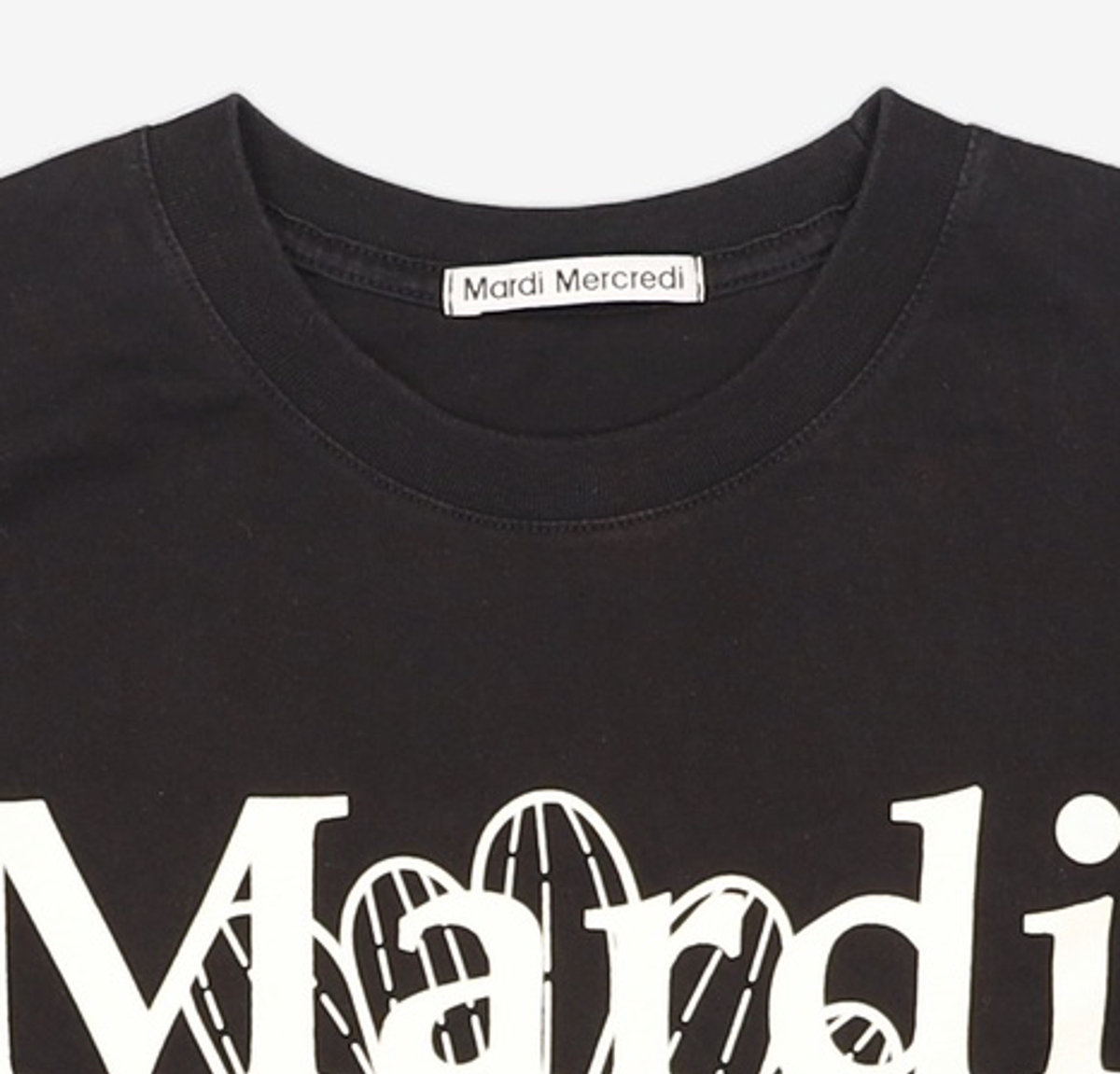 마르디 메크르디(MARDI MERCREDI) 반소매 티셔츠 FREE