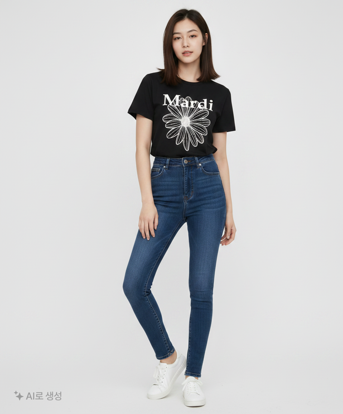 마르디 메크르디(MARDI MERCREDI) 반소매 티셔츠 FREE