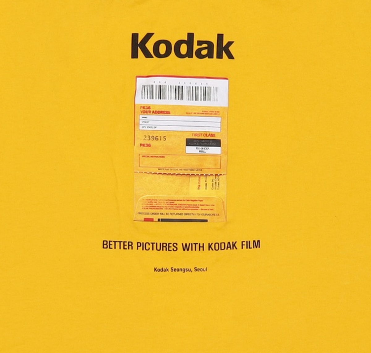 코닥(KODAK) 반소매 티셔츠 L