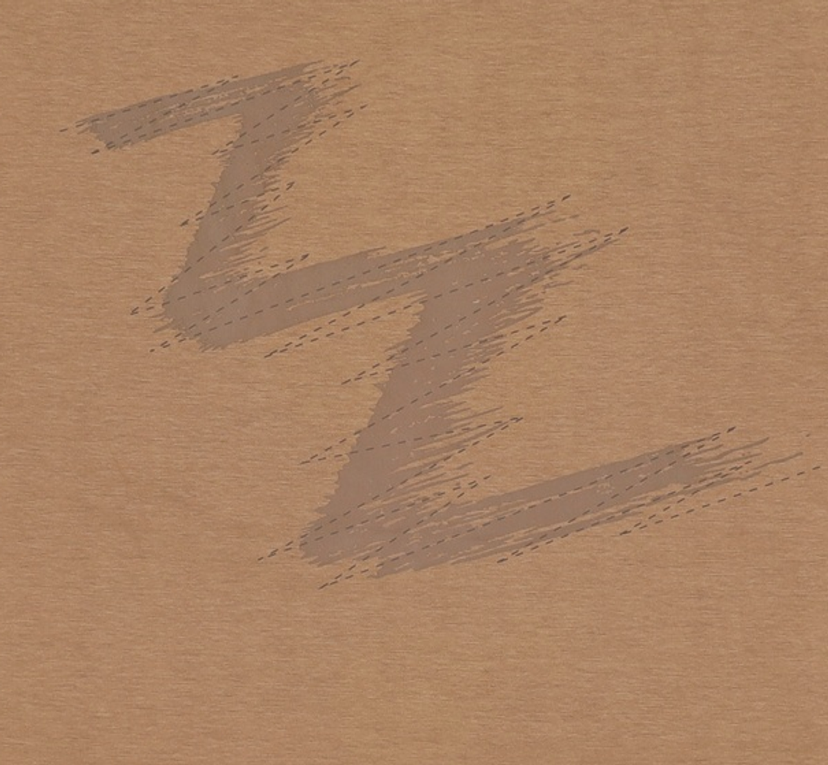 젠사이(ZENSAI) 더블제트 티셔츠 브라운 L