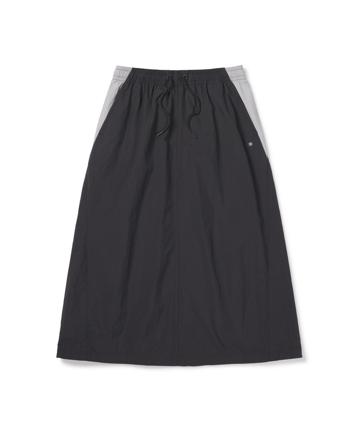 스노우피크 어패럴(SNOWPEAK APPAREL) 경량 타슬란 컬러블럭 스커트 (S26FWLSK41) Charcoal