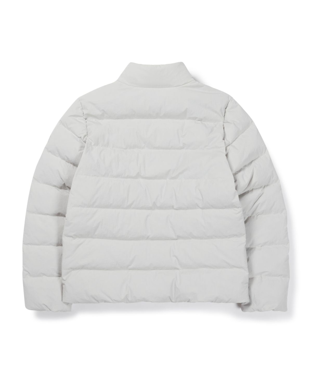 스노우피크 어패럴(SNOWPEAK APPAREL) 경량 타슬란 여성 스탠드넥 경량 다운 자켓 (S26WWLDJ41) Stone Gray