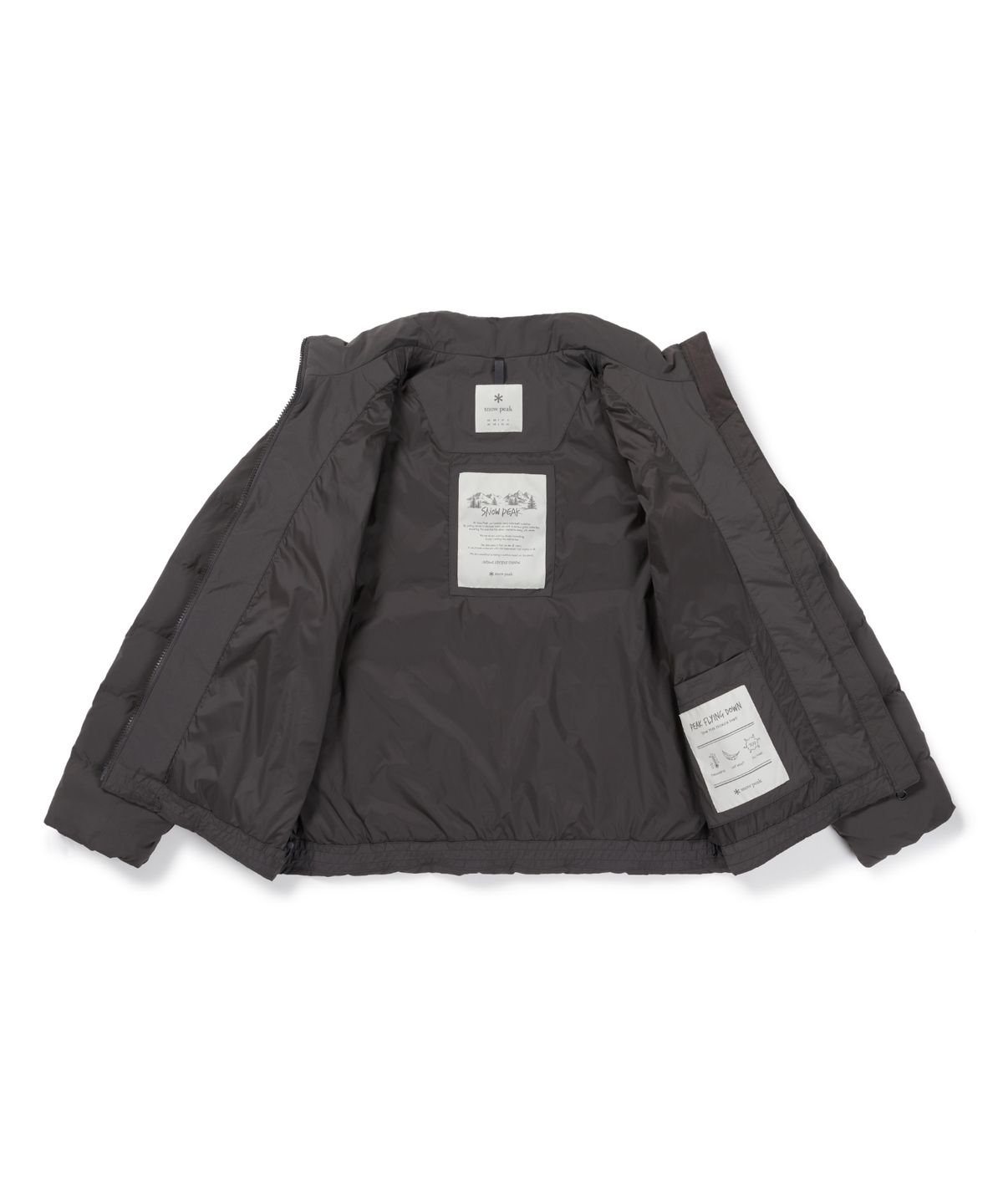 스노우피크 어패럴(SNOWPEAK APPAREL) 경량 타슬란 여성 스탠드넥 경량 다운 자켓 (S26WWLDJ41) Chocolate Khaki