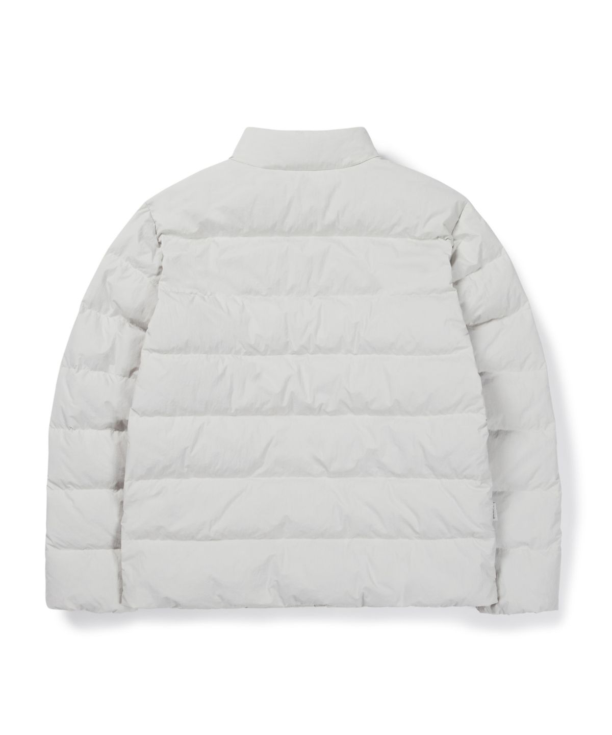 스노우피크 어패럴(SNOWPEAK APPAREL) 경량 타슬란 스탠드넥 경량 다운 자켓 (S26WMLDJ40) Stone Gray
