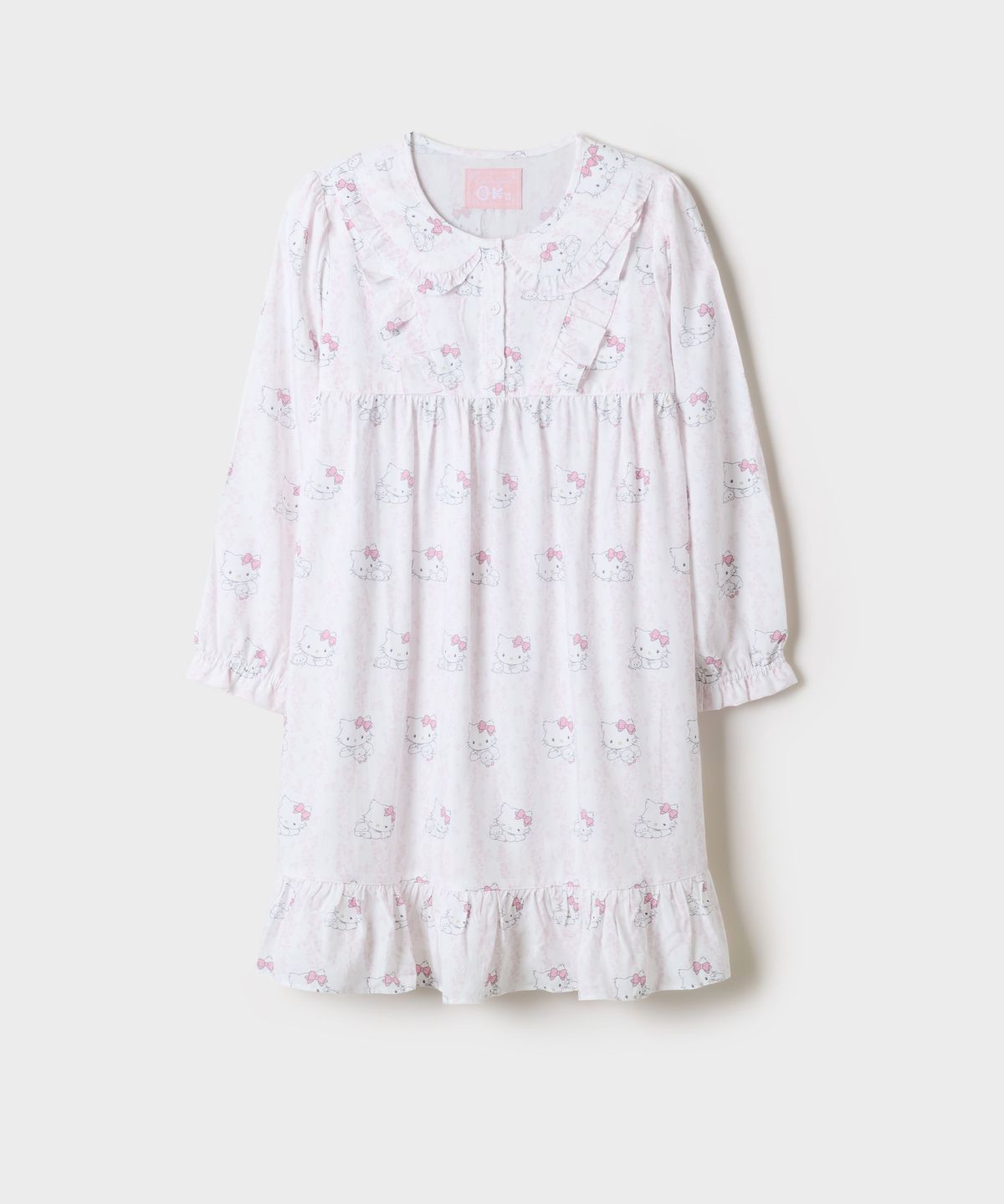 스파오 키즈(SPAO KIDS) [키즈] (챠미키티) 원피스 파자마(Light Pink)_SPPPG49KG4