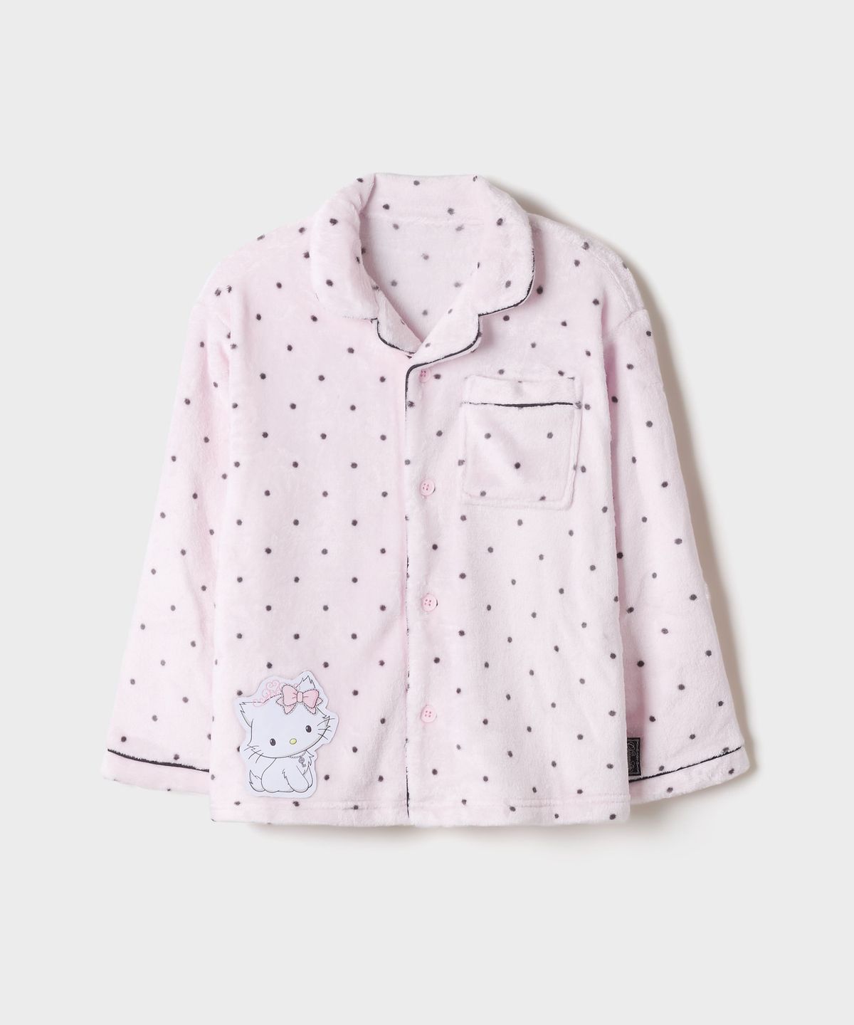 스파오 키즈(SPAO KIDS) [키즈] (챠미키티) 수면 파자마(Light Pink)_SPPPG49KG5