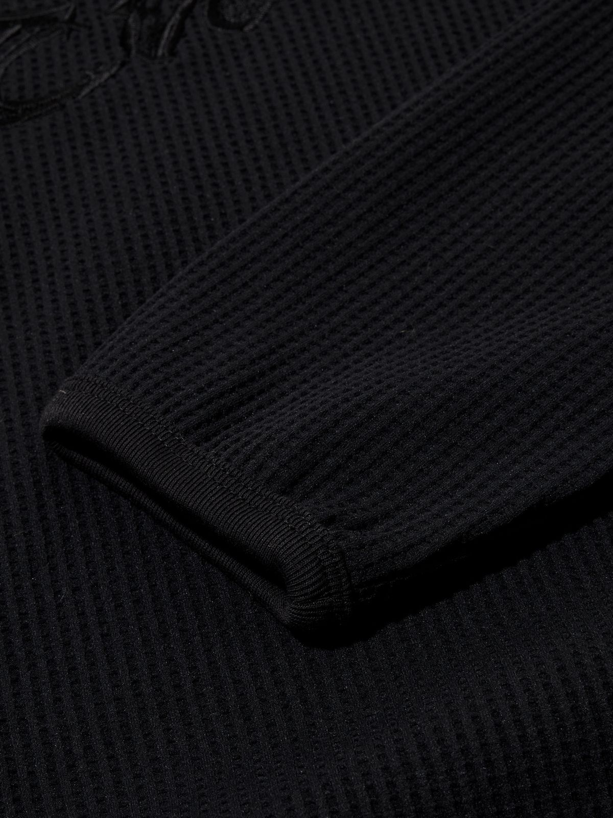 아이더(EIDER) ARCHIVE (아카이브) UNI 와플 라운드 티셔츠_Black