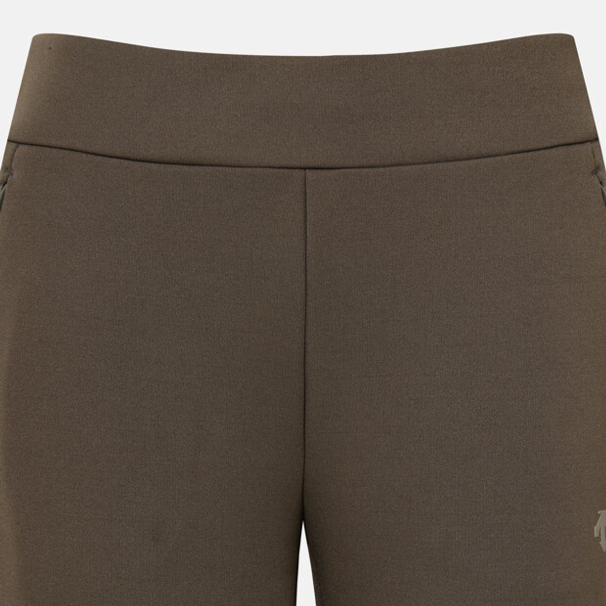 데상트(DESCENTE) 여성 기모 부츠컷 트레이닝 팬츠 다크 브라운 SR322PKP91