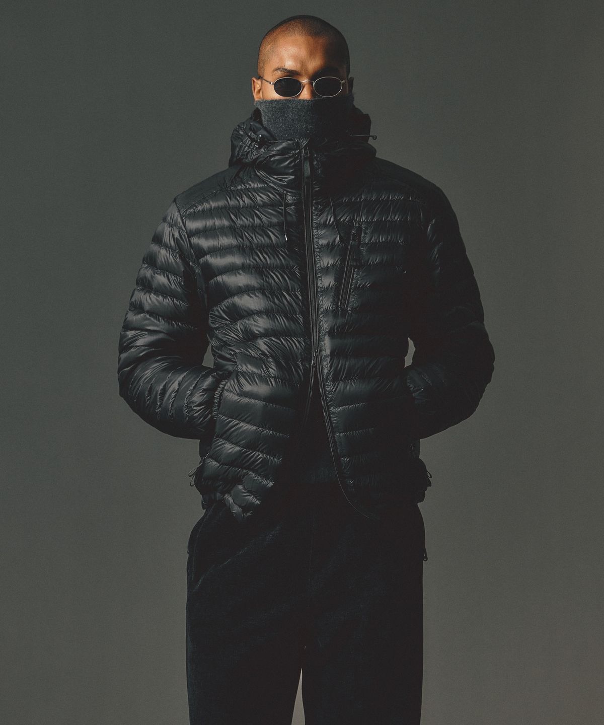 헤지스(HAZZYS) [고준희PICK][HIS] 블랙 경량 구스 다운