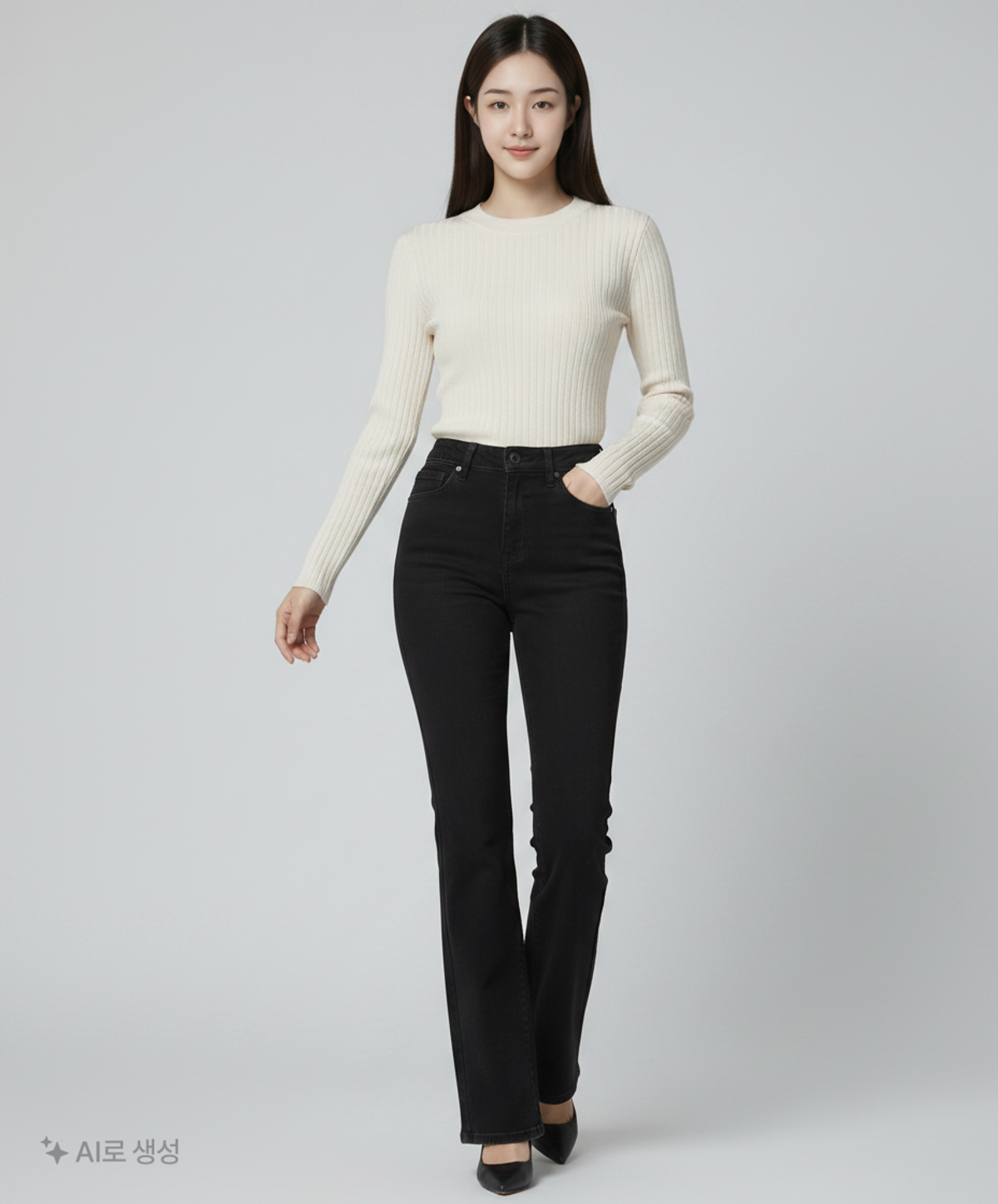 게스(GUESS) 여성 슬림 붓컷 데님 61