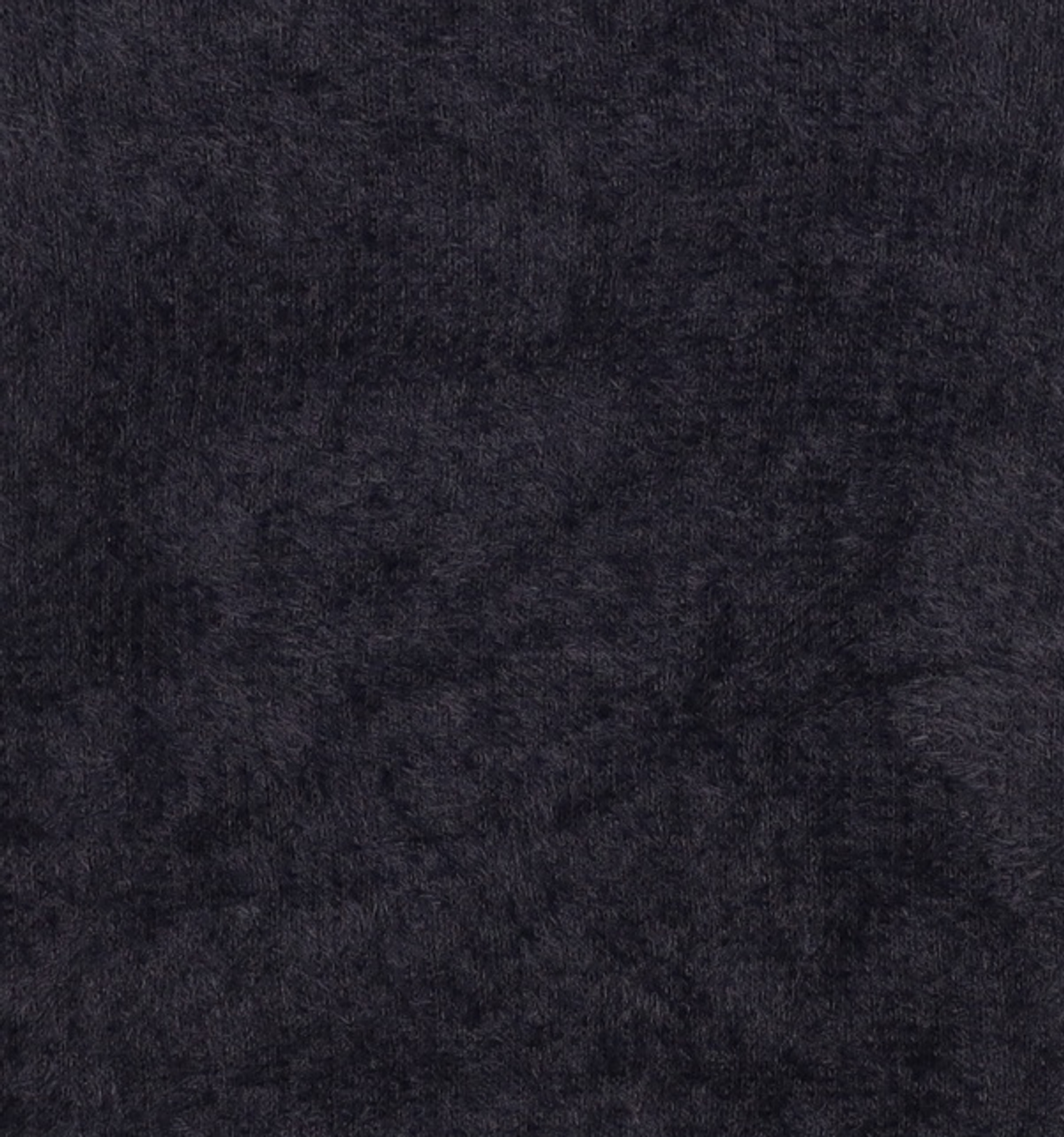 노매뉴얼(NOMANUAL) FUZZ HAIRY KNIT - BLACK S