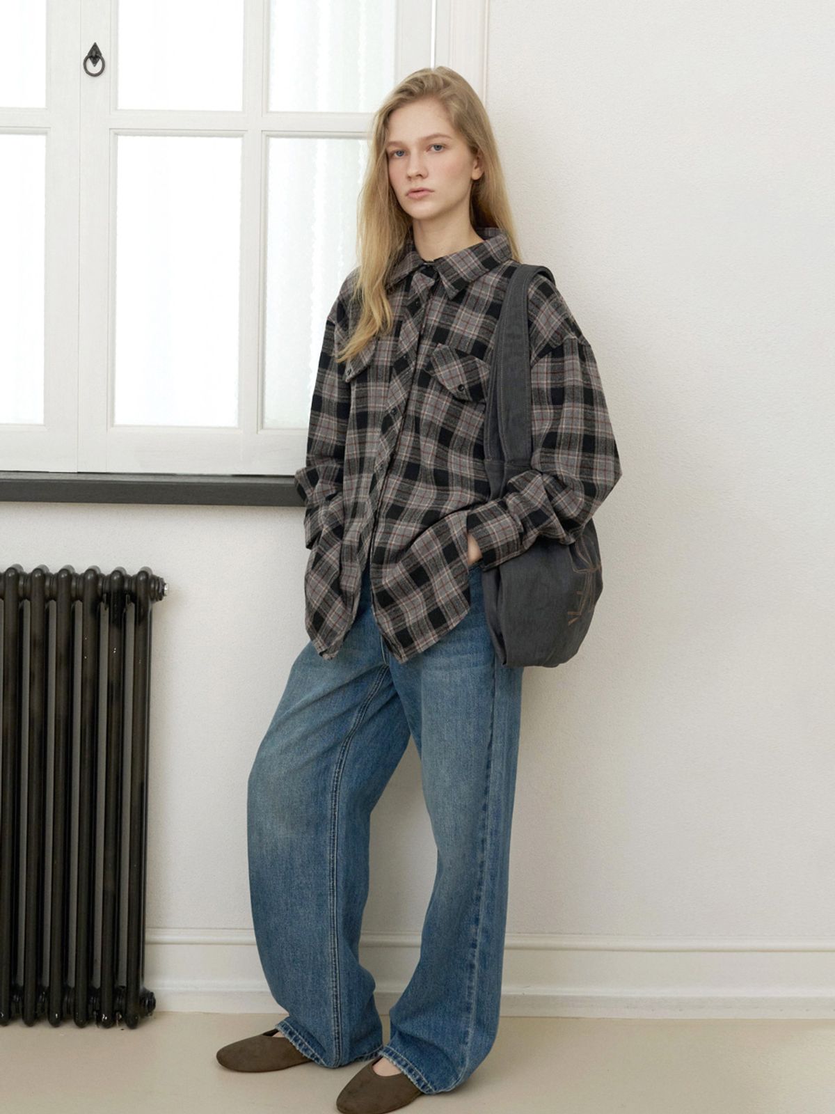 엘씨브이(LCVE) STRAIGHT DENIM PANTS