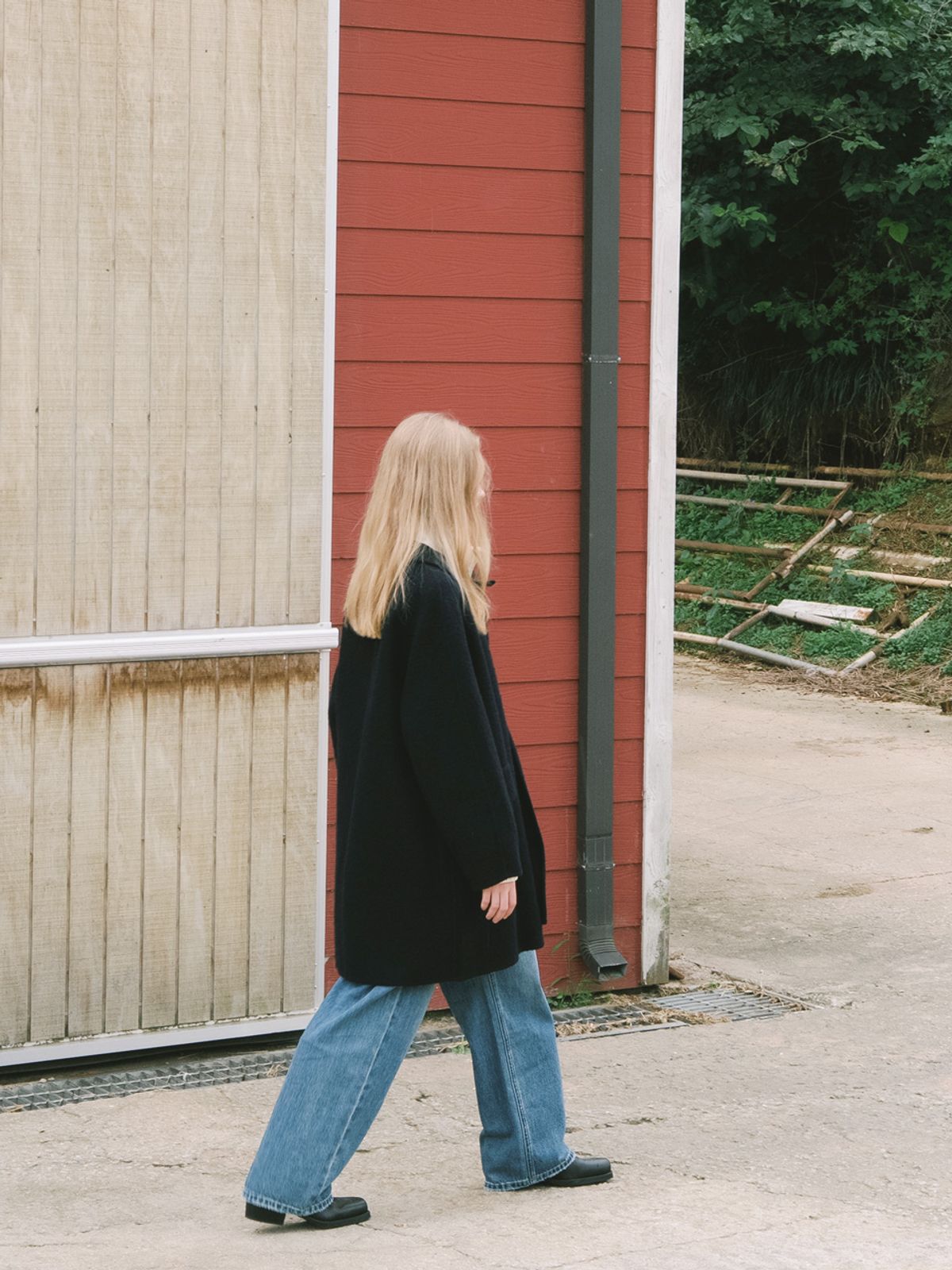엘씨브이(LCVE) STRAIGHT DENIM PANTS
