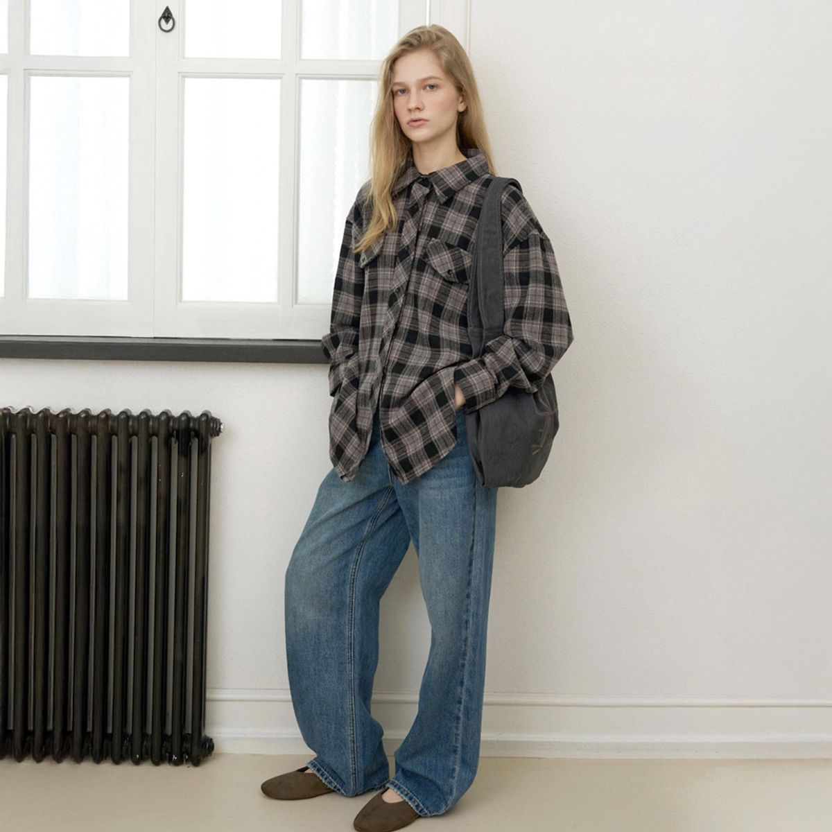 엘씨브이(LCVE) STRAIGHT DENIM PANTS