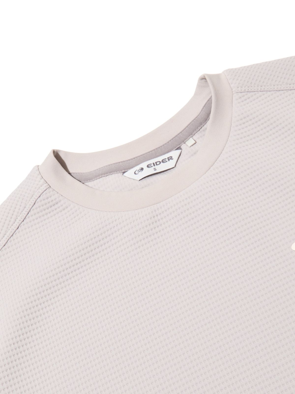 아이더(EIDER) WAFLUX (와플럭스) 여성 라운드 티셔츠_Light Beige