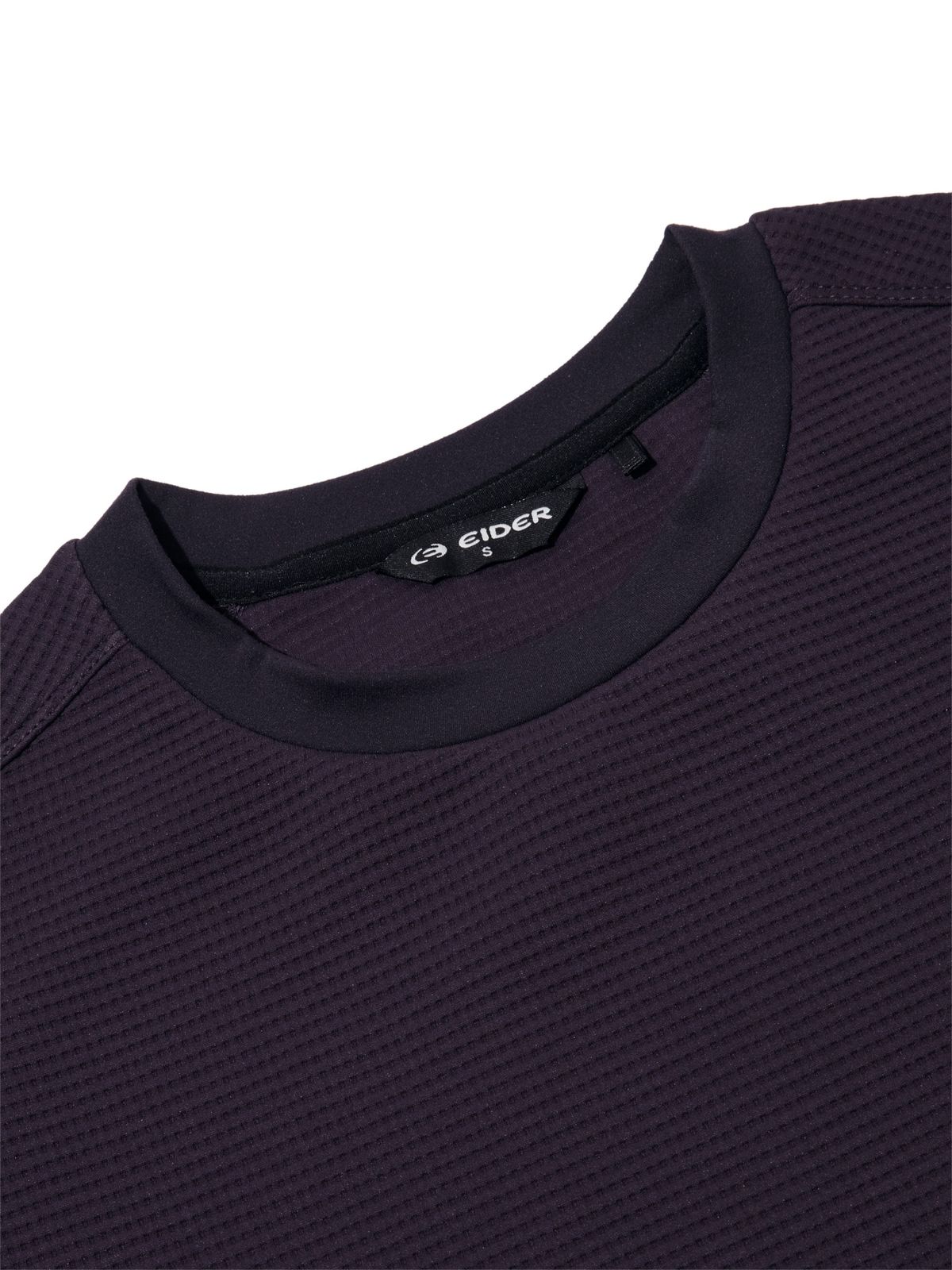 아이더(EIDER) WAFLUX (와플럭스) 여성 라운드 티셔츠_Dark Violet
