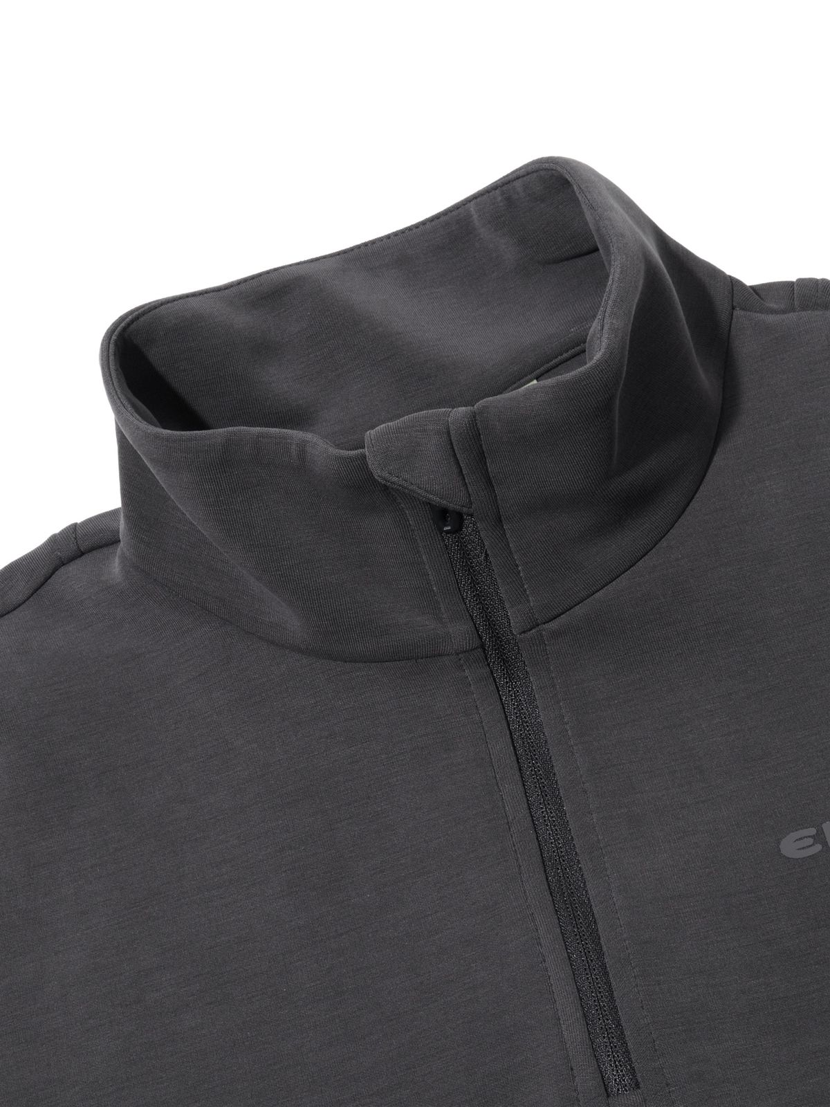 아이더(EIDER) MOMENTUM 여성 소프티 짚업 티셔츠_URBAN CHARCOAL
