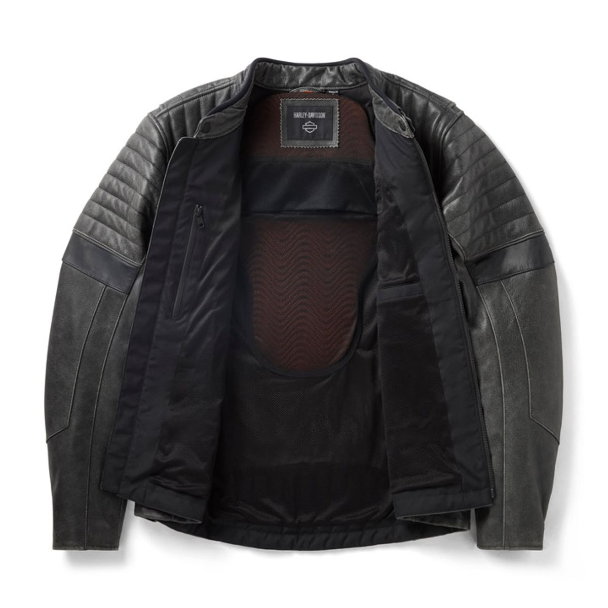 할리데이비슨(HARLEY-DAVIDSON) 할리데이비슨 남성용 H-D 패싱 링크 III 가죽 자켓