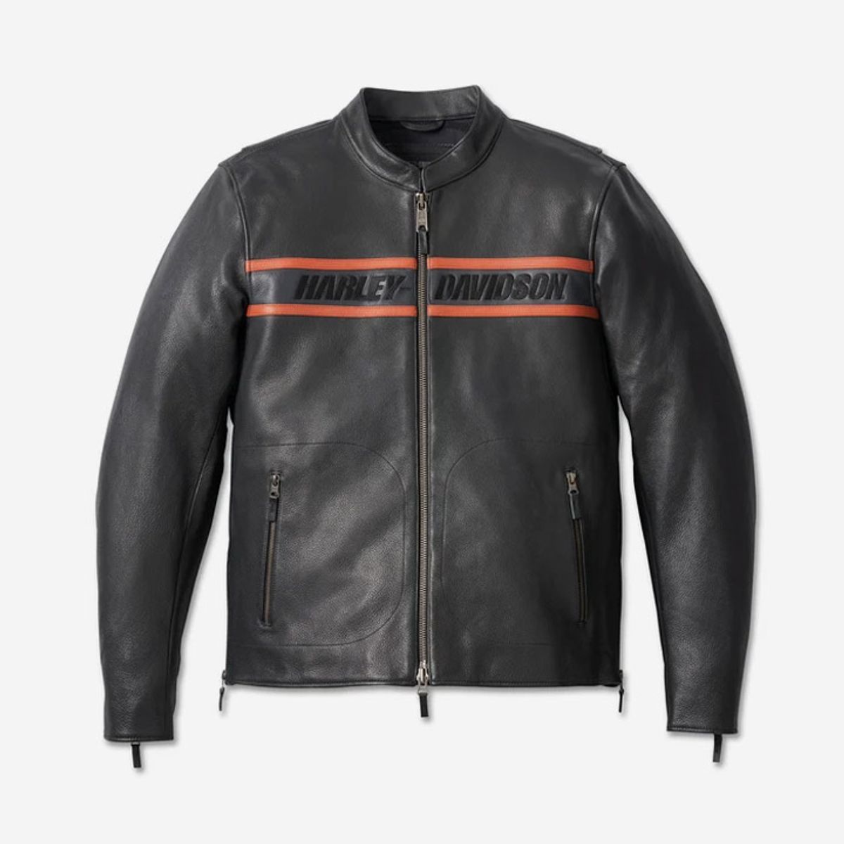 할리데이비슨(HARLEY-DAVIDSON) 빅토리 레인II 가죽재킷 BLACK