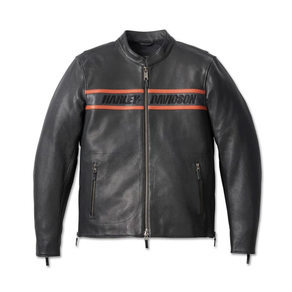 할리데이비슨(HARLEY-DAVIDSON) 빅토리 레인II 가죽재킷 BLACK