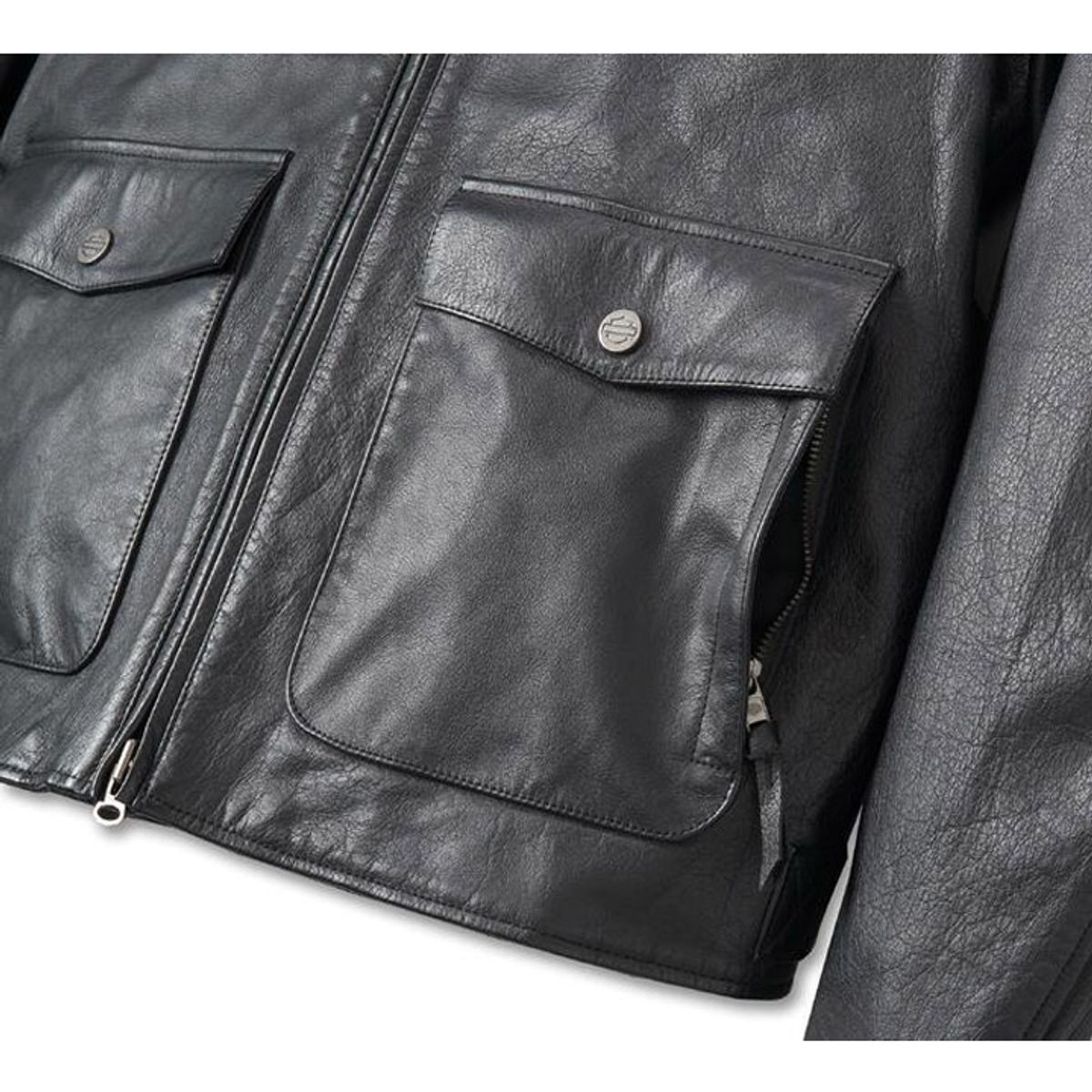 할리데이비슨(HARLEY-DAVIDSON) 남성 H-D 플렉스 레이어링 시스템 가죽재킷 아우터 레이어