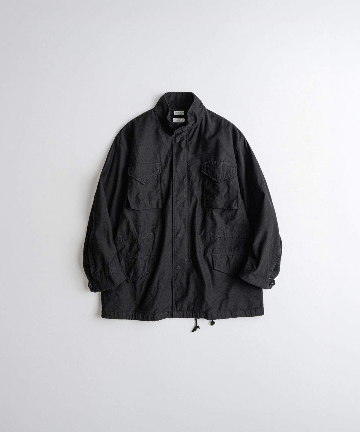 비헤비어(BEHEAVYER) DYED M-S FIELD JACKET anthracite