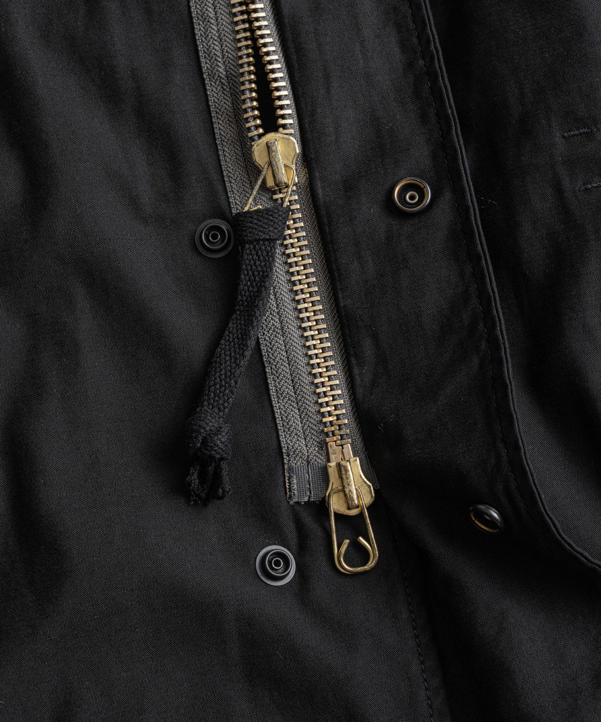 비헤비어(BEHEAVYER) DYED M-S FIELD JACKET anthracite