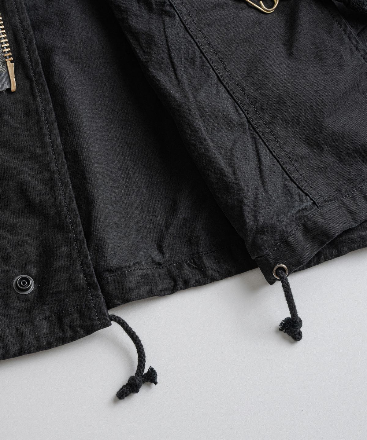 비헤비어(BEHEAVYER) DYED M-S FIELD JACKET anthracite