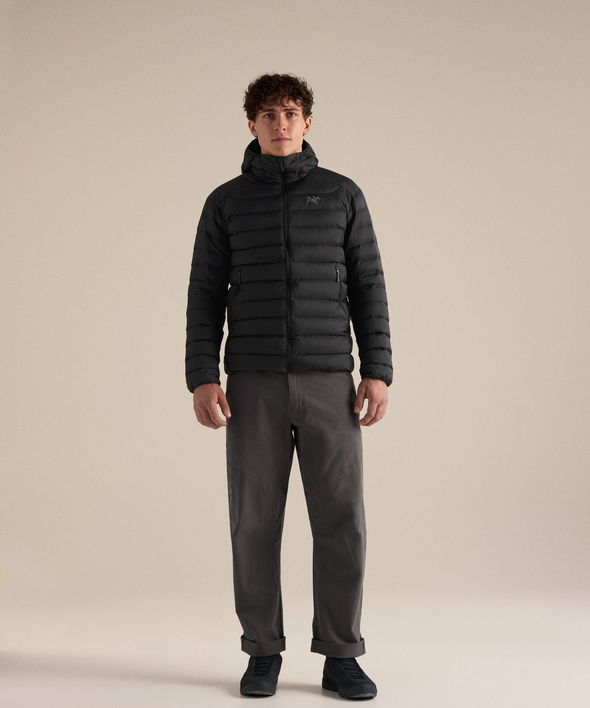 아크테릭스(ARCTERYX) 세륨 후디 남성 - BLACK / AJQFM10521