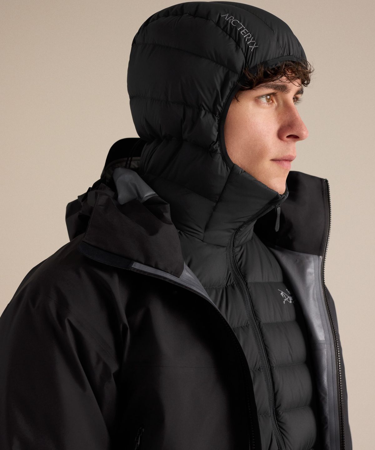 아크테릭스(ARCTERYX) 세륨 후디 남성 - BLACK / AJQFM10521