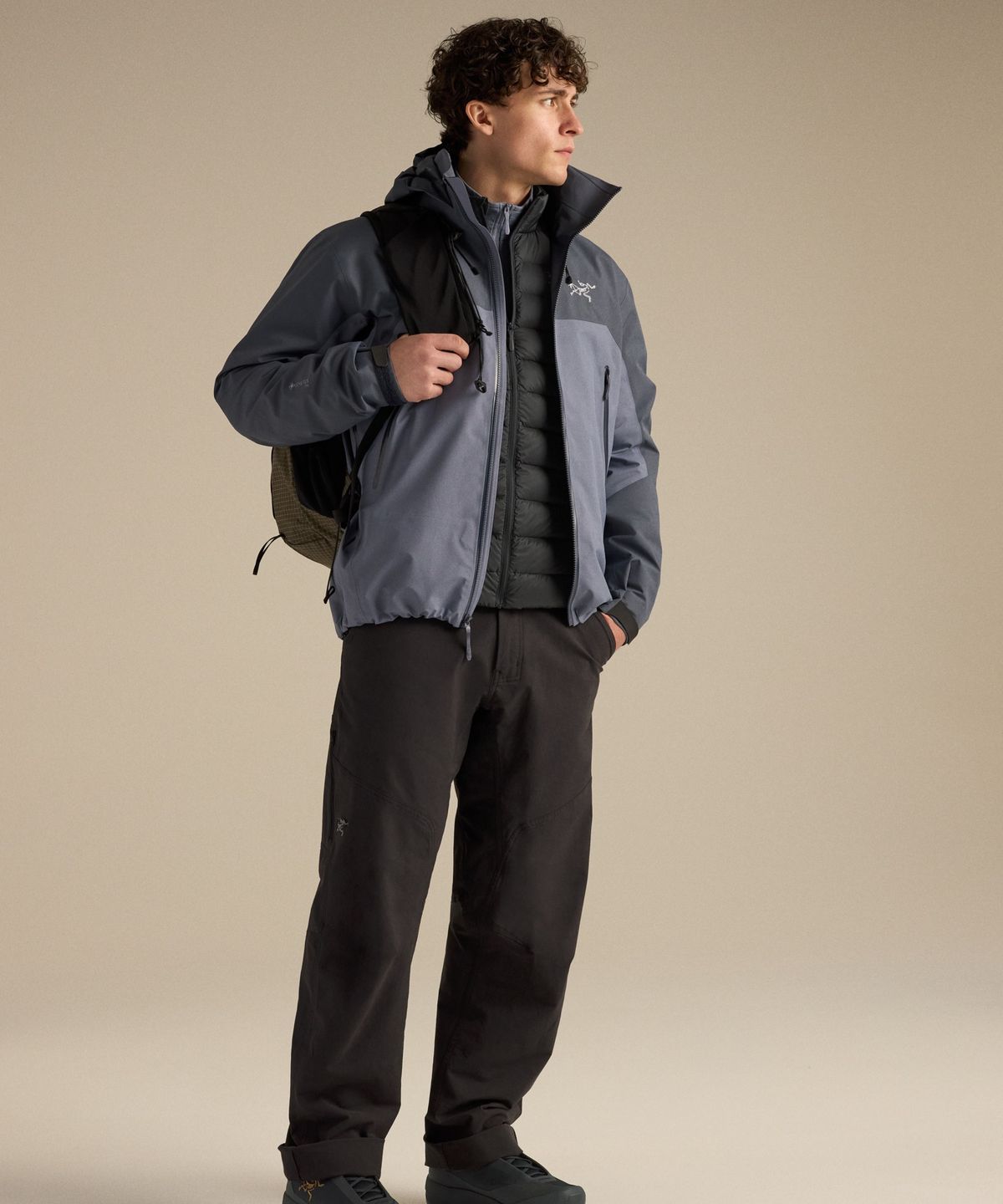 아크테릭스(ARCTERYX) 세륨 자켓 남성 - BLACK / AJQFM10579