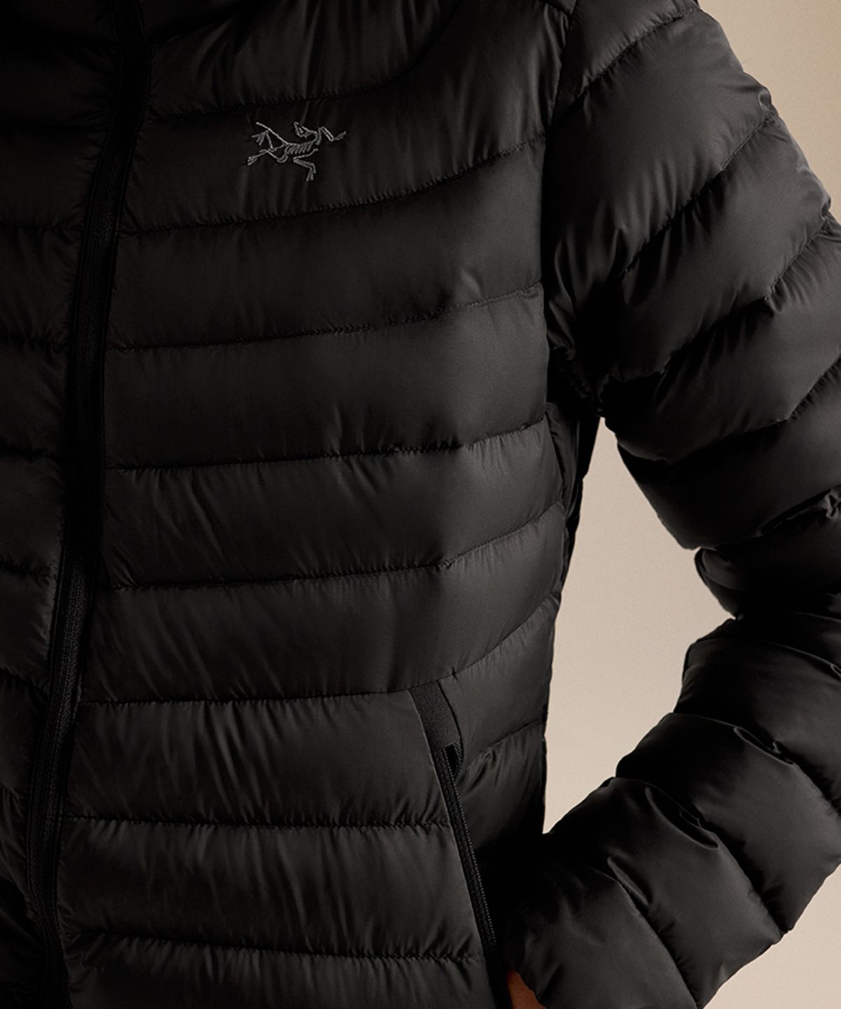 아크테릭스(ARCTERYX) 세륨 후디 여성 - BLACK / AJQFW10554