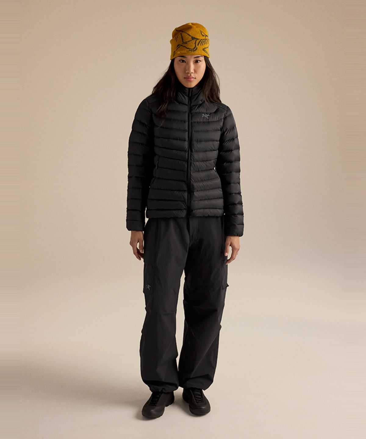 아크테릭스(ARCTERYX) 세륨 후디 여성 - BLACK / AJQFW10554