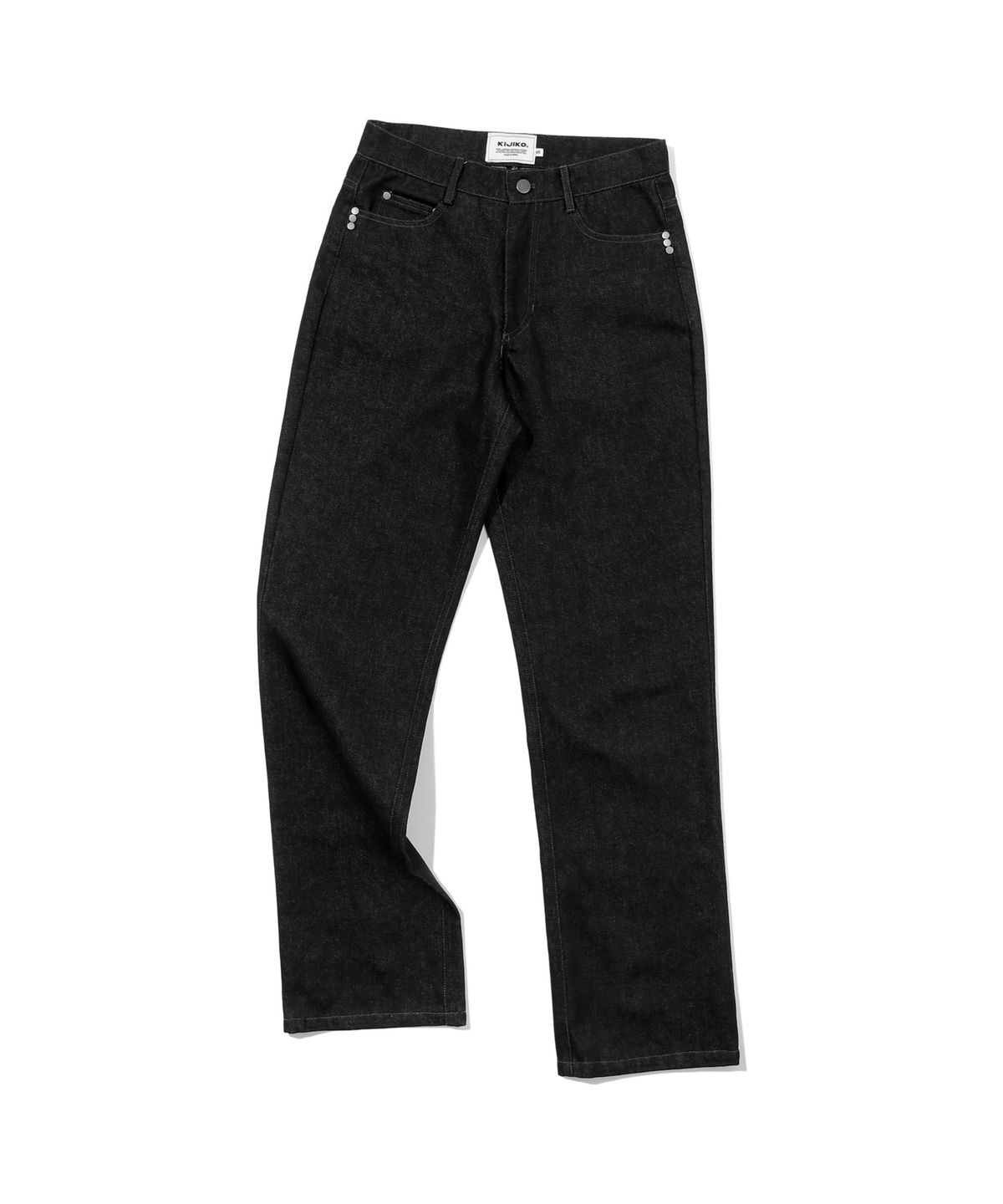 키지코(KIJIKO) ke620. Slim Semi-Low Adjust Denim Black