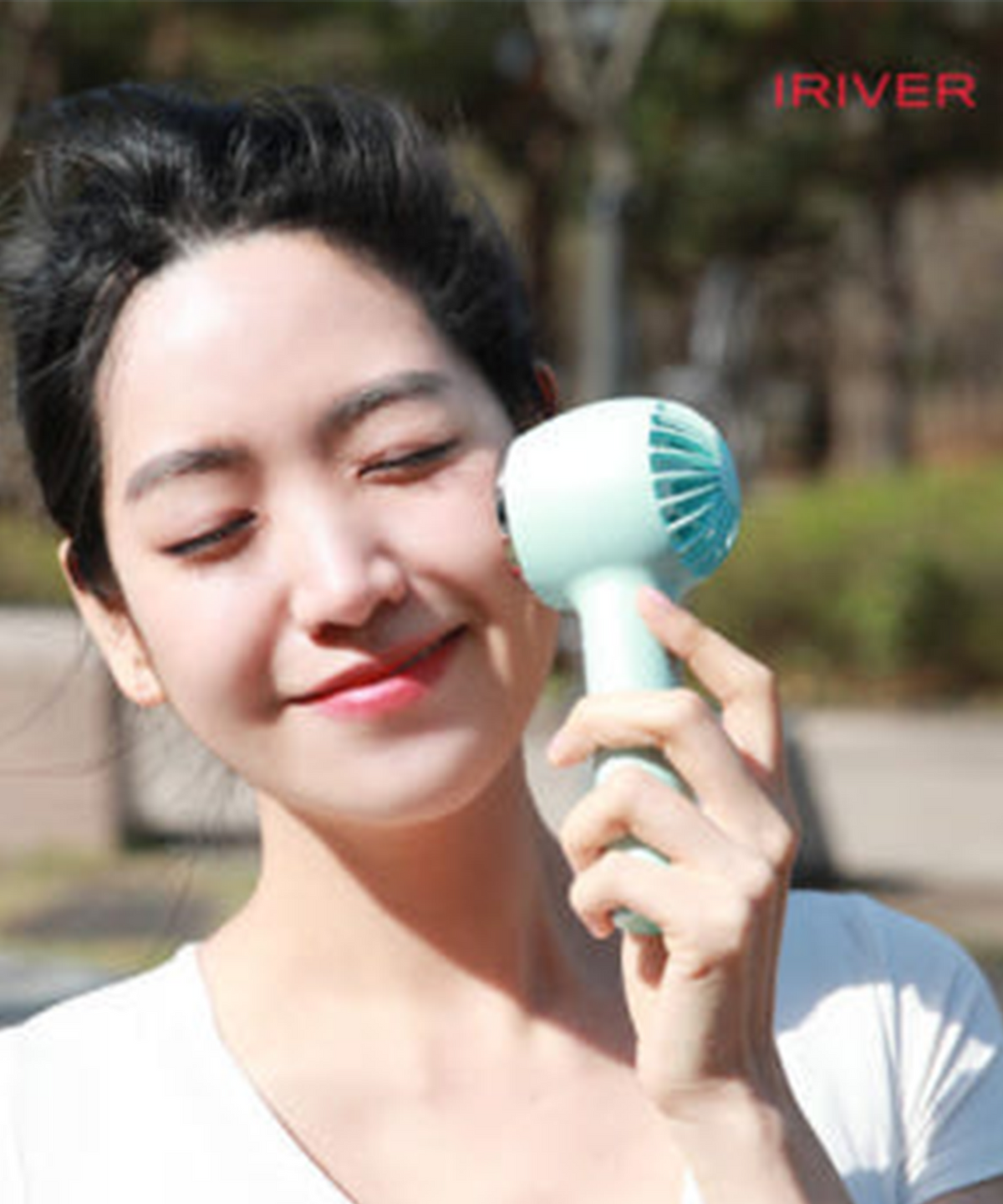 아이리버(IRIVER) BLDC모터 냉각패드 전용크레들포함 휴대용 선풍기 IF-C22